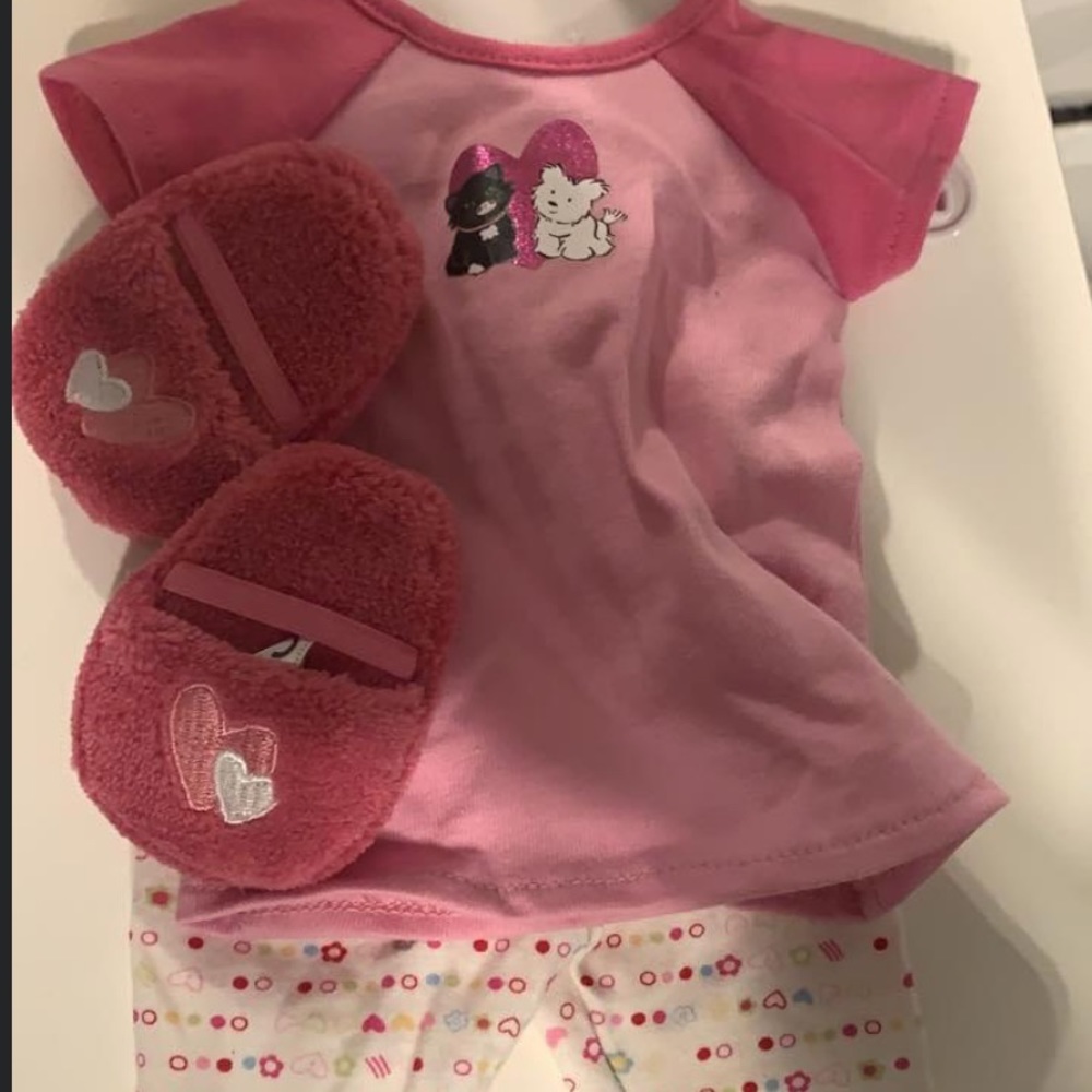 I love my pets pajamas american girl doll
